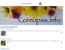 Tablet Screenshot of coreopsis.info